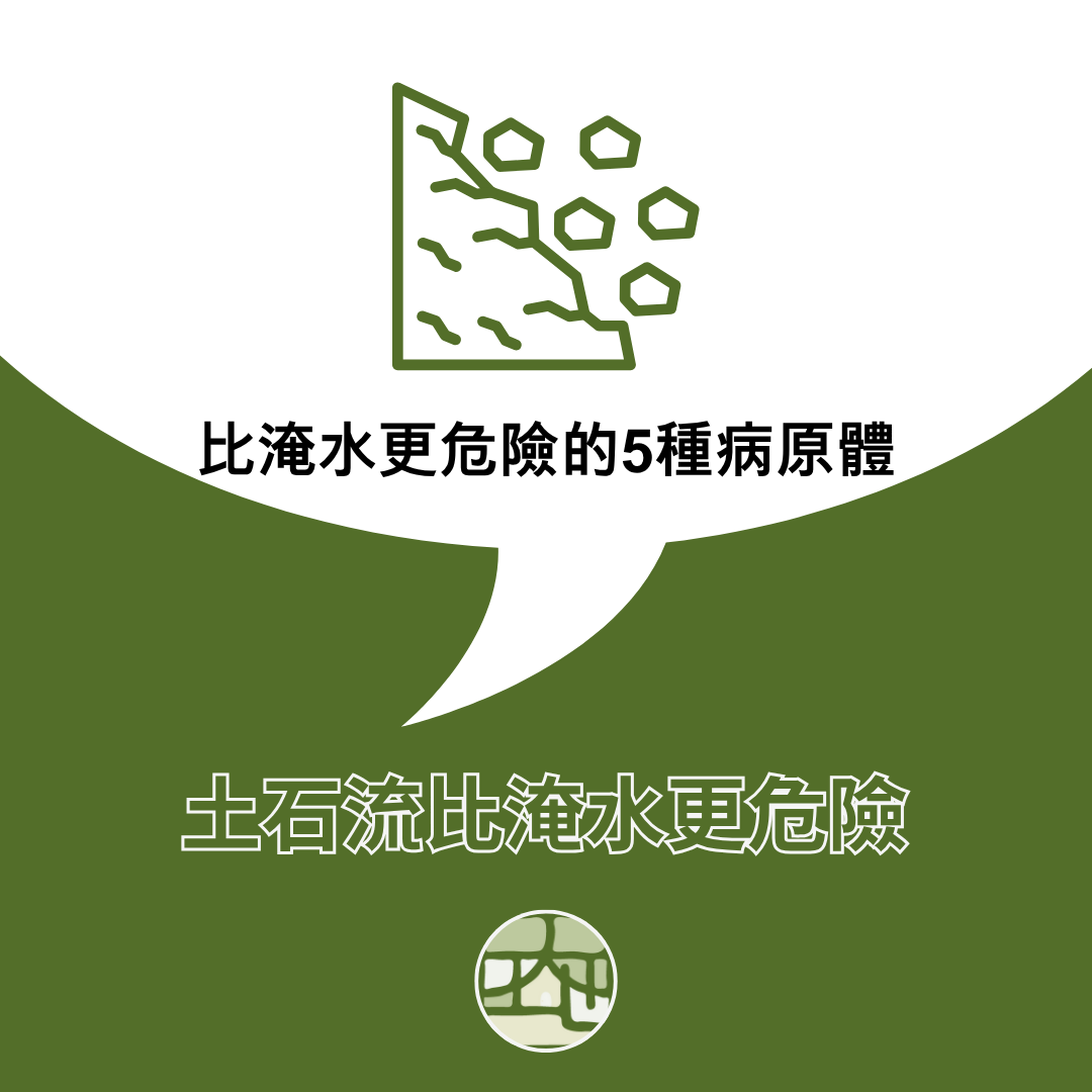 土石流過後的隱形殺手：比淹水更危險的5種病原體